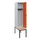 locker met bank,HxBxD 1950x400x815mm,1vak,vak B 400mm,draaigrendel