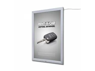 LED Outdoor Poster Case Met Gasveer A0 - 1
