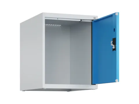 opzetkast,v. locker,1vak.,vak B 400mm,HxBxD 500x400x500mm,cilinderslot