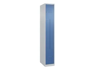 Z-garderobekast,HxBxD 1850x300x500mm,vak B 150/300mm,cil.-slot - 1