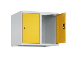 opzetkast,v. locker,2vak.,vak B 300mm,HxBxD 500x600x500mm,cilinderslot