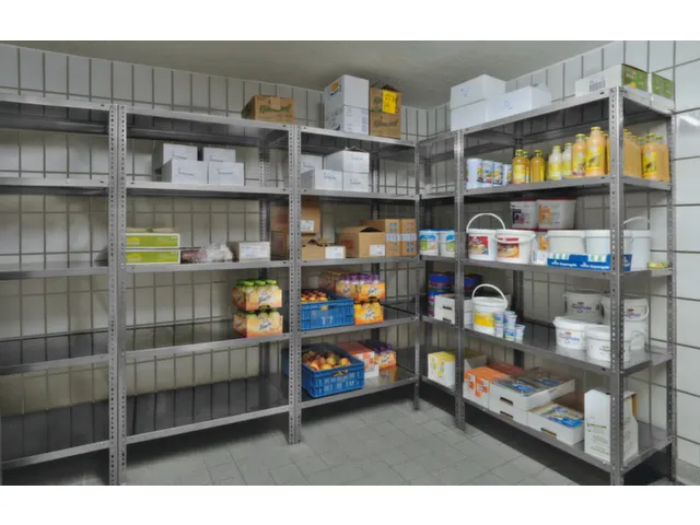 rayonnage en acier inoxydable rayonnage suivant HxlxP 2500x1000x800mm