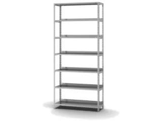 dossierstelling,grondveld,HxBxD 2200x1000x300mm,vaklast 60kg - 2