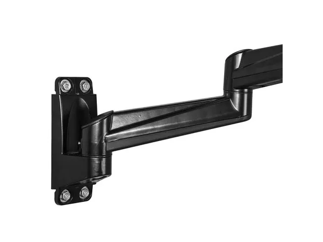 Bras 2 écrans mural Noir