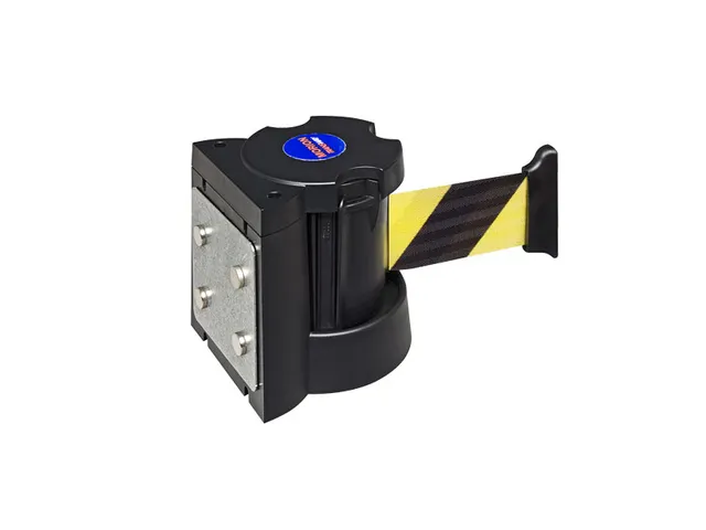 corde de délimitation,a. 1sangle(s),Lxl 3m x50mm,courroie jaune/noir