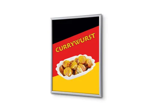 Kliklijst A1 complete set met print "Currywurst"
