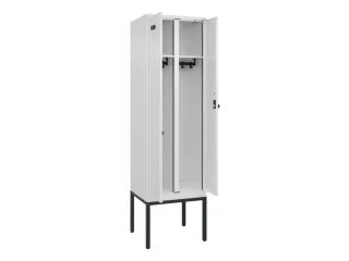 locker voor scheiding van kleding,HxBxD 2120x600x500mm,2vak - 1