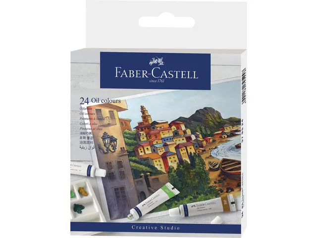 Olieverf 24 tubes a 9ml