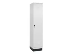 locker,HxBxD 1950x400x500mm,1vak,vak B 400mm,draaigrendel,sokkel