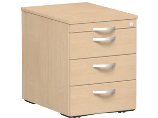 mobiel ladeblok,HxBxD 570x430x600mm,3lade(n),beuken - 2