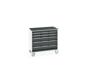 ladekast,HxBxD 980x1050x650mm,5lade(n),lade voor normale belastingen - 9