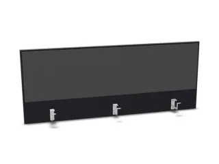 opzetpaneel bureau aanbouw achter CC-zwart BN8010-antraciet 1400mm - 1