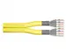 CAT 7A S-FTP installatiekabel 1500MHz Dca AWG 22/1 500m haspel Dx Geel