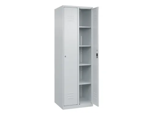 wasgoedverdeelkast,HxBxD 1850x600x500mm,vak B 300mm,cilinderslot