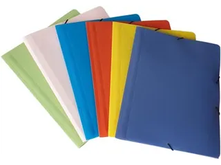 Sorbet elastomap ft A5, uit PP, assorti - 2