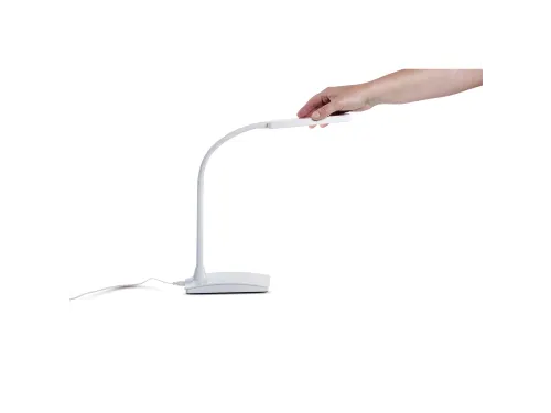 Bureaulamp MAUL Pearly LED voet dimbaar colour vario Wit