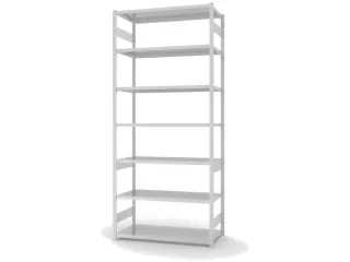 magazijnstelling,grondveld,HxBxD 3000x1360x635mm,vakl. 190kg - 2