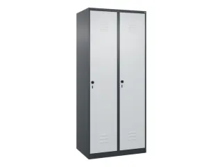 locker voor scheiding van kleding,HxBxD 1850x800x500mm,2vak - 1