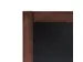 Tableau à craie mural Natura Classic 60x80cm Marron foncé