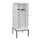locker met bank,voor scheiding van kleding,HxBxD 2120x800x815mm,2vak