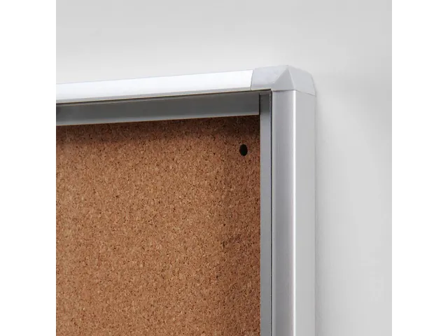 Vitrinekast Prikbord Kurk Economy 8xA4