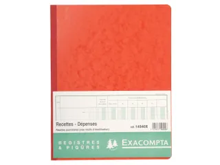 Piqure 32x25 Recette s-Depenses 80 bl - 3