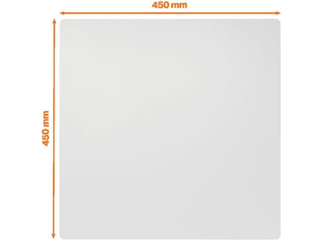 Frameloos Modulair Whiteboard Staal Magnetisch 45x45cm