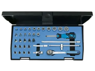 20 ITU-3 Dopsleutelset 1/4 inch 36-delig zeskant IN-TX-ITX - 1