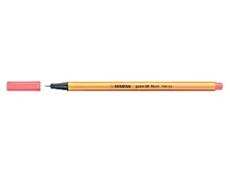 Fineliner STABILO point 88/040 neon rood 0.4mm