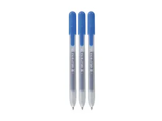 Gelschrijver Sakura Gelly Roll Classic 08 klikfunctie blauw 3 stuks - 1