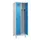 locker voor scheiding van kleding,HxBxD 1950x600x500mm,2vak