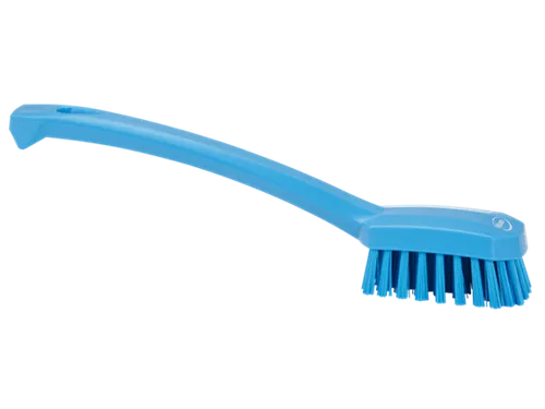 Afwasborstel Vikan universeel 260mm blauw Medium vezel
