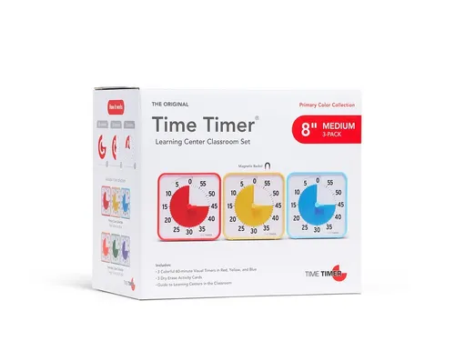 Time Timer medium classroom set primair