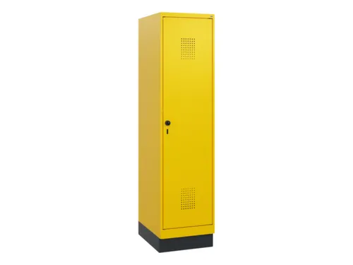 schoollocker,HxBxD 1630x400x500mm,1vak,vak B 400mm,draaigrendel,sokkel