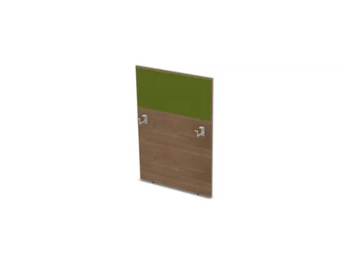 baliepaneel,v. bureau,aanbouw rechts,B 800mm,NT-cherry,BN7048-groen
