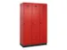locker voor scheiding van kleding,HxBxD 1950x1200x500mm,3vak