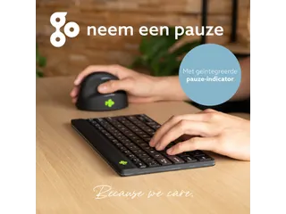 Toetsenbord R-Go Ergonomisch Compact Break QWERTY zwart - 2