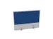 panneau de rehausse,p. table de bureau,MP-gris clair,BN6016-bleu