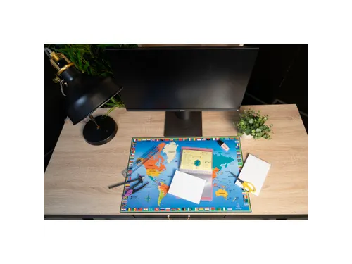 Onderlegger PVC 37,5x57,5cm wereld