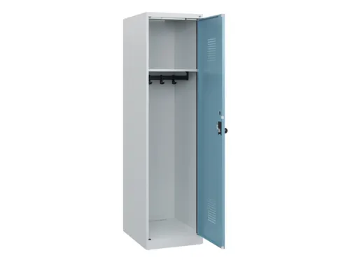 schoollocker,HxBxD 1530x400x500mm,1vak,vak B 400mm,draaigrendel