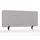 Akoestisch PET-vilt scheidingsscherm bureau lichtgrijs 60x160cm