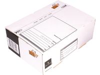 Boîte poste 3 CleverPack 240x170x80mm blanc 25 pièces
