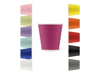Beker porselein Les Artistes Paris 180ml siliconen grip Roze Fushia - 5