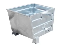 Kiepbak Hxbxd 600x600x800mm 0.30m³ 55kg Draagverm. 500kg Verzinkt