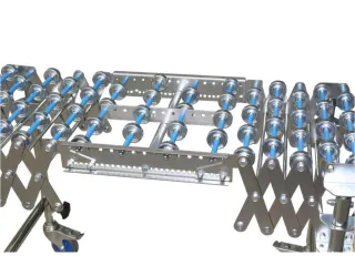 Verbindingsstuk Baan Wieltjes 600x400mm Voor Stalen Rollenbaan - 1
