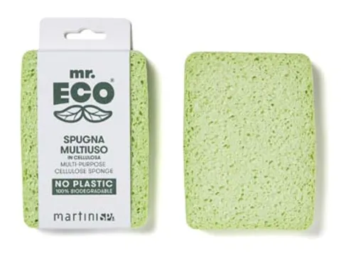 Spons 12.5x10x2cm van plantaardige cellulose