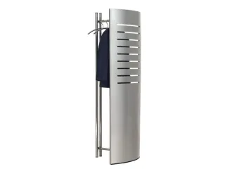 Staande Kapstok 1700x600x400mm Met Zichtscherm Incl. 6 Kledinghangers - 2