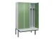 locker voor scheiding van kleding,HxBxD 2120x1200x815mm,3vak