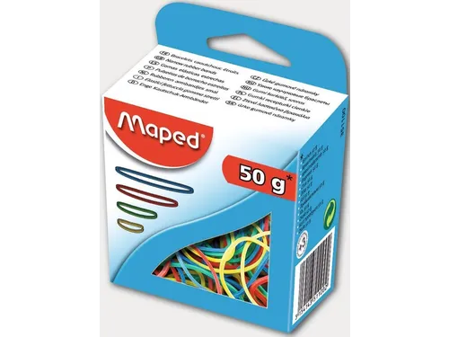 Elastiekjes Kleur 4 Maten 50Gram