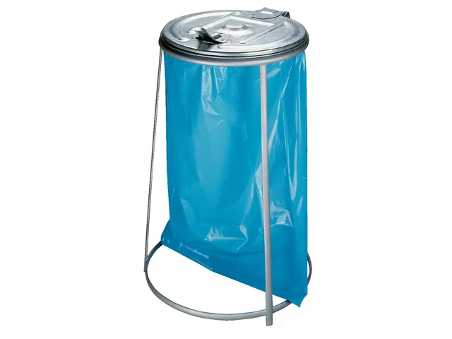 Stapelbare Afvalzakhouder 110 Liter Verzinkt